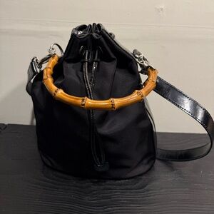 Authentic Vintage Gucci Bamboo Bucket Bag